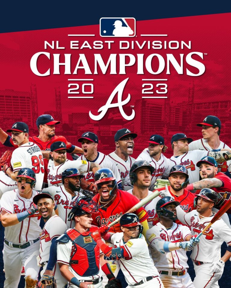 Braves win 6th straight NL East title.
