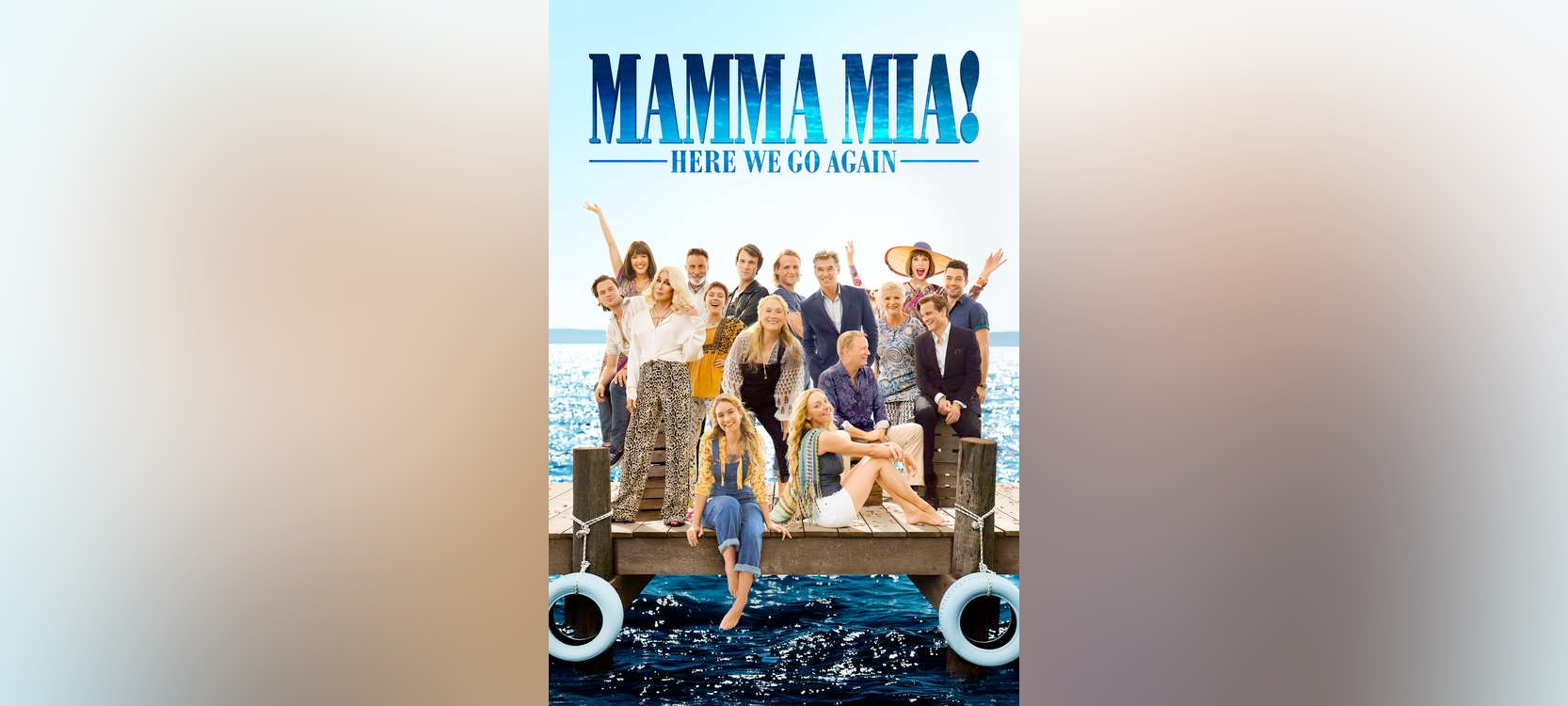 Mamma Mia! Here we go again poster